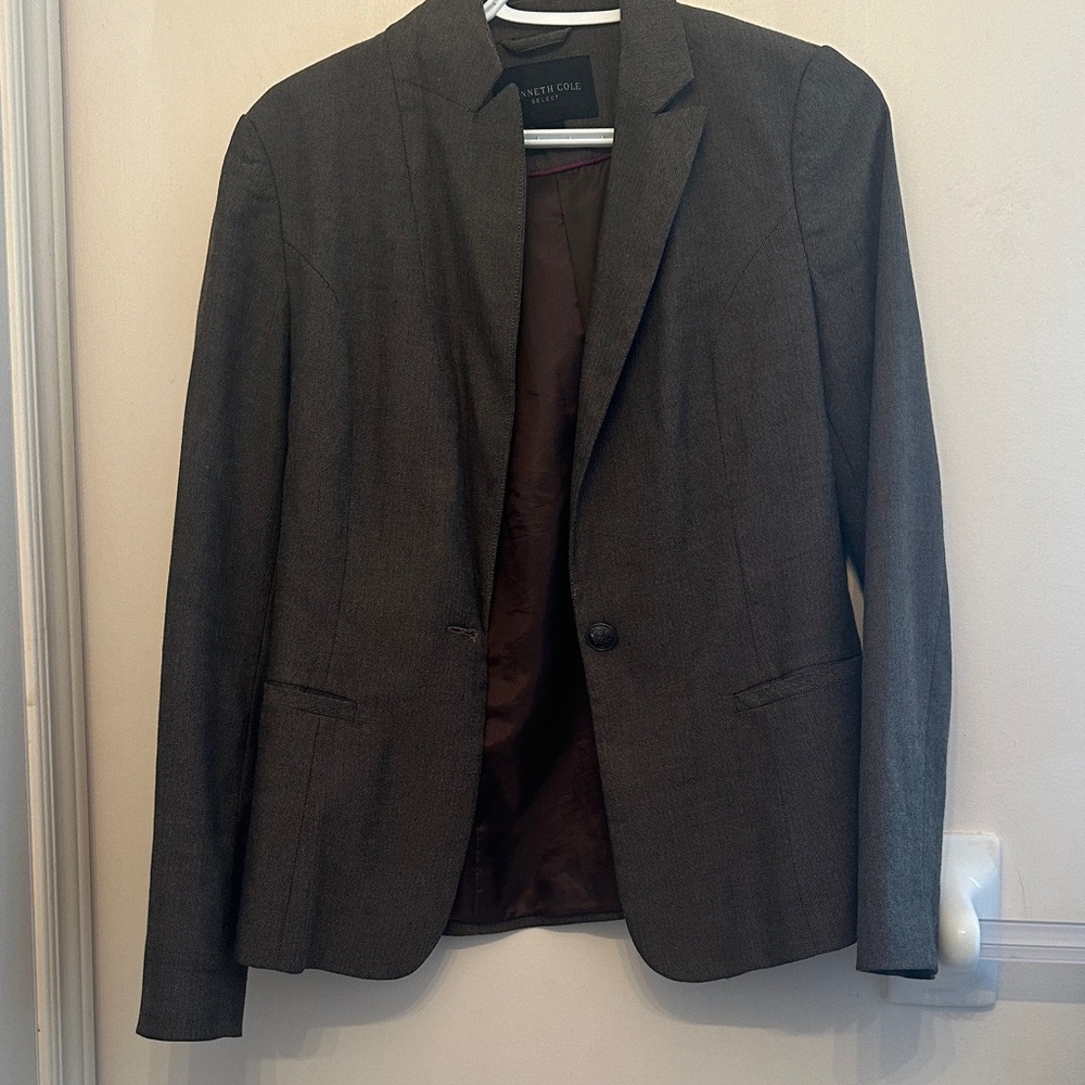 Kenneth Cole Brown Blazer